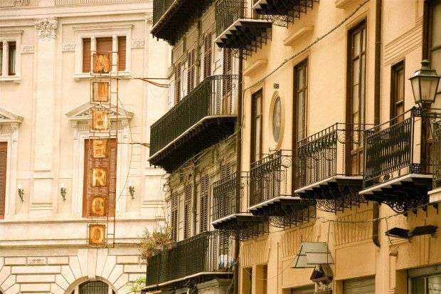 Calles de Palermo, Sicilia