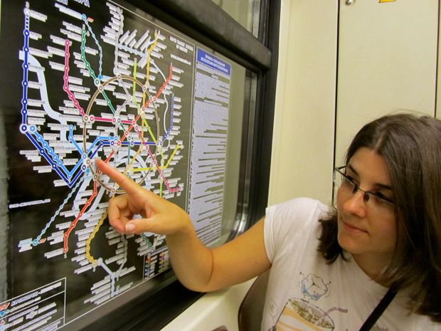 Metro Moscu Diario de a bordo