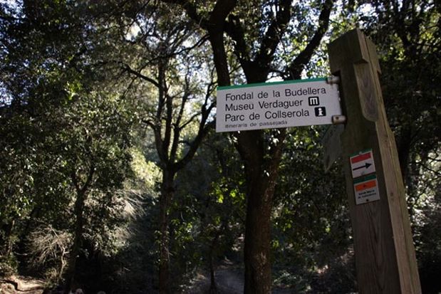 Senderismo Barcelona Parque Collserola