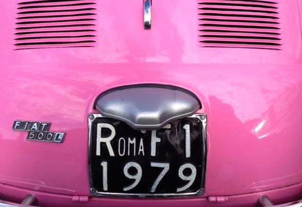 RUTA FIAT 500 RETRO ROMA