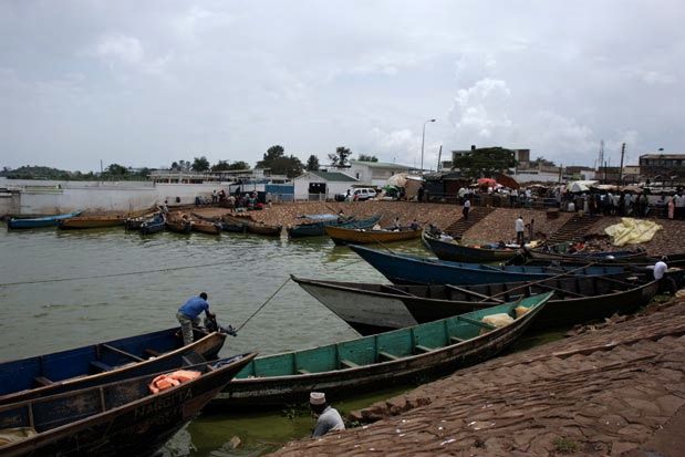 Ggaba Market Fish, Kampala
