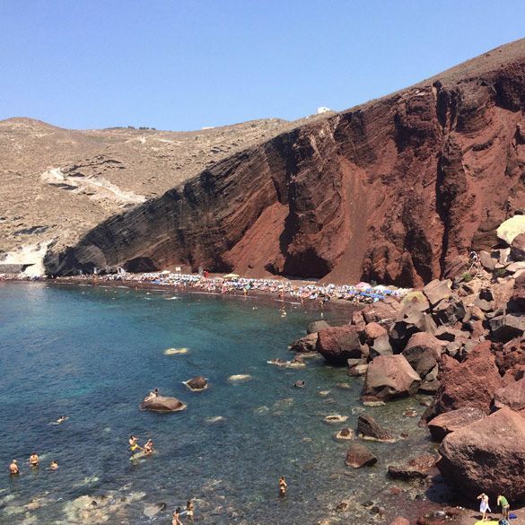 Santorini-Playa-Roja
