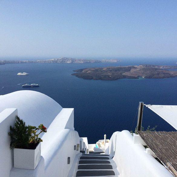 Santorini-caldera