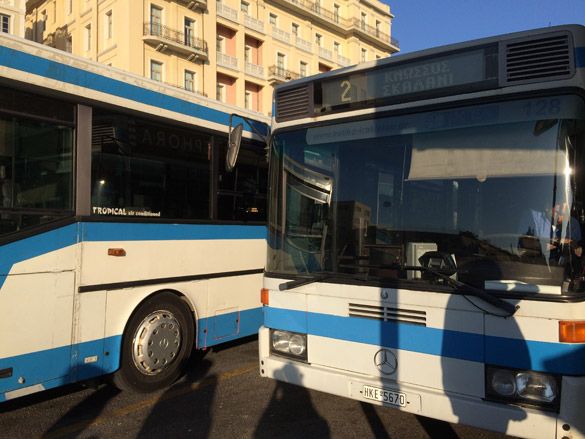 Bus-Heraklio-Knossos
