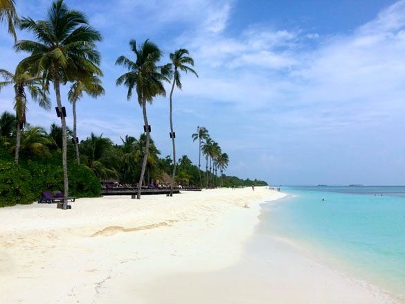 Kuredu Island Beach Maldivas