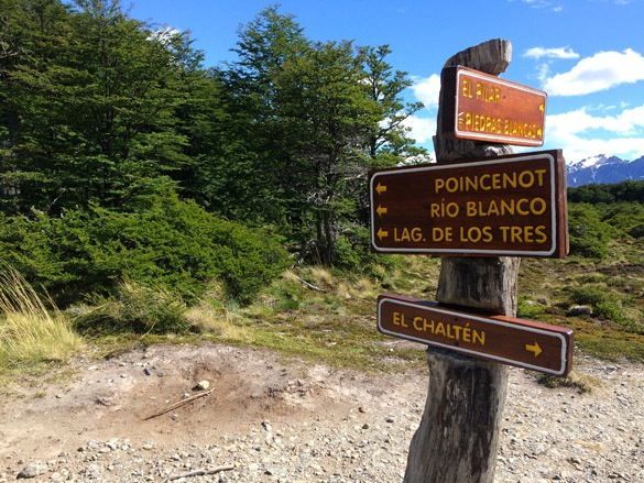 Senda Pilar Laguna de los Tres Chalten