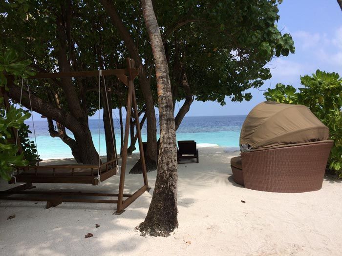 Angsana Ihuru Maldivas Room Beach