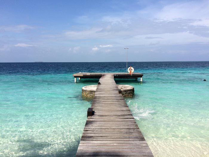 Coco Bodu Hithi maldivas pier