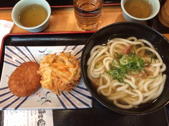 Udon Kakiage Koroke Osaka