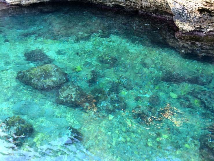 Cala Rafalet Menorca agua turquesa