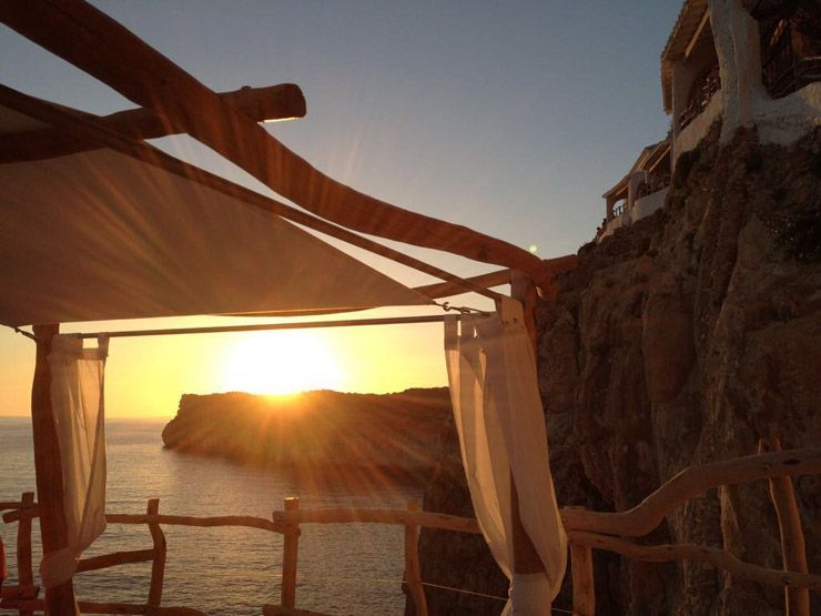 Cova den Xoroi Menorca Sunset