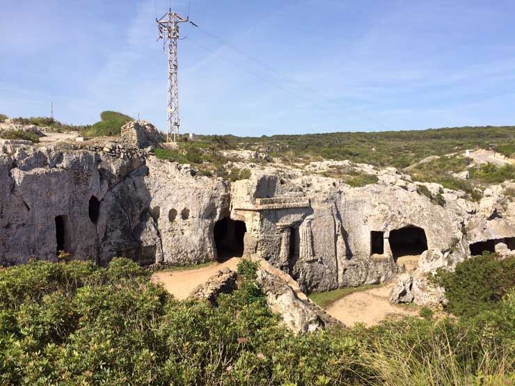Necropolis de cala Morell Menorca Talaiotica