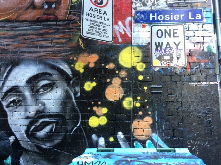 Un dia en Melbourne Hosier-St-Melbourne