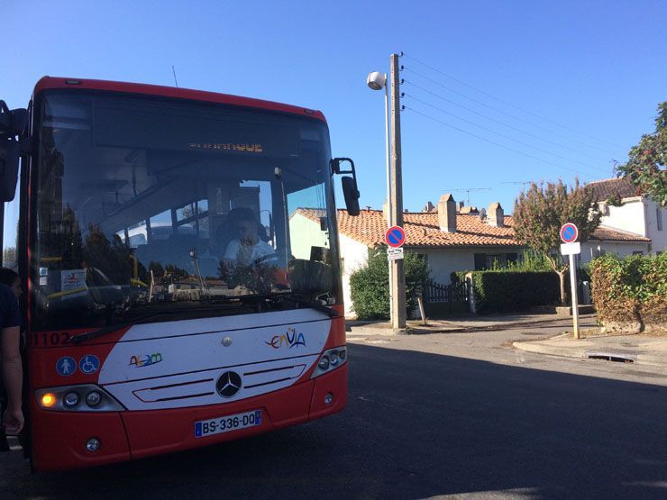 Autobus 10 Arles a Camarga