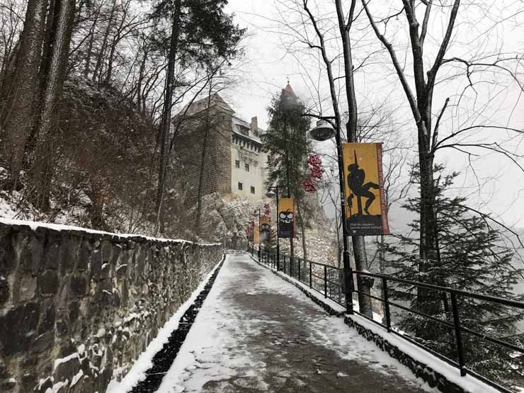 Acceso Castillo Bran Rumania