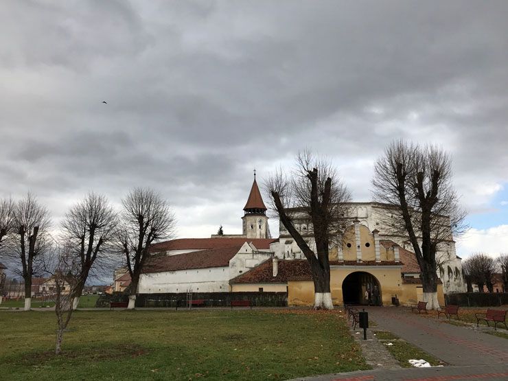 Iglesia fortificada Prejmer Rumania exterior