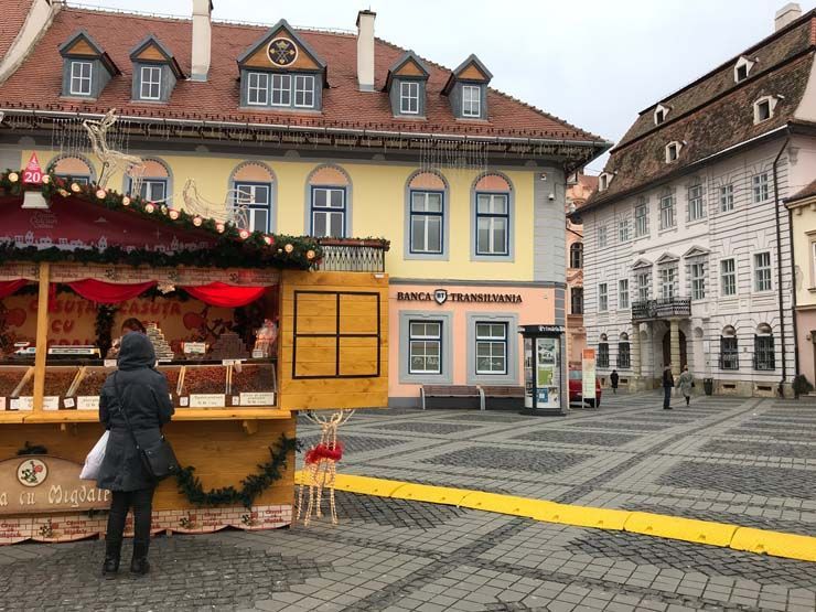 Mercado navidad Sibiu 1