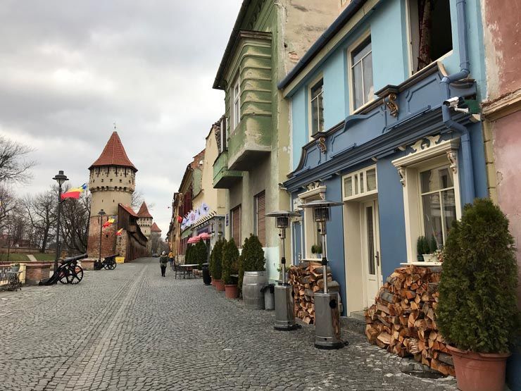 Muralla Sibiu Rumania