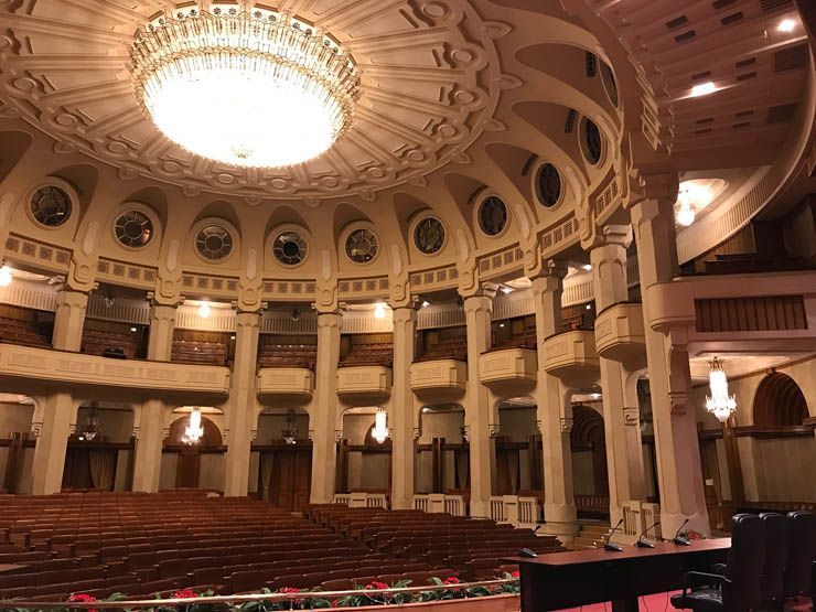 Parlamento Bucarest interior
