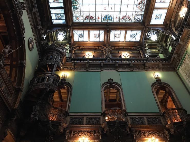 Vidriera Peles Castle Rumania