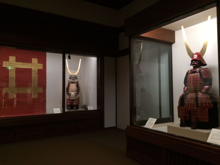Armadura museo Castillo Hikone Japon