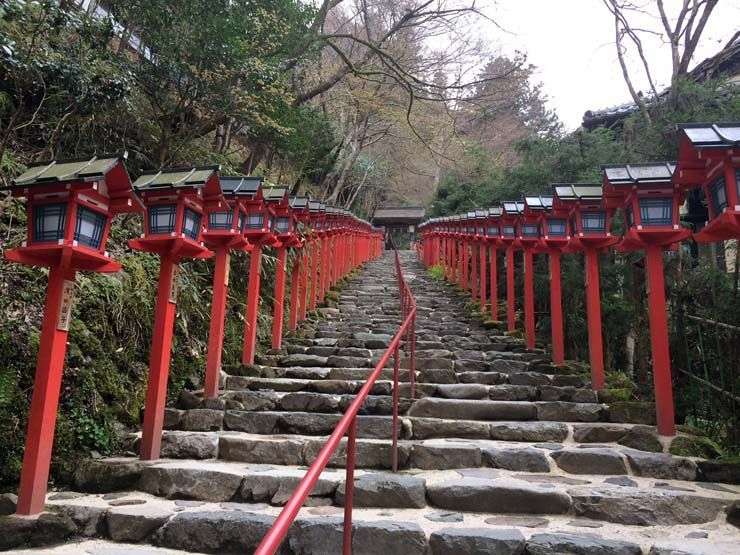 Escalinata Kifune Jinja Kyoto