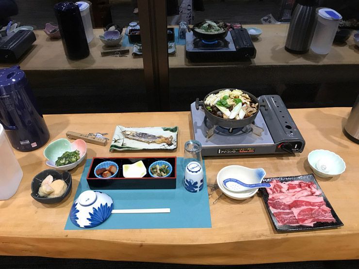 Manzo-Ryokan-Yumoto-Okunikko-sukiyaki