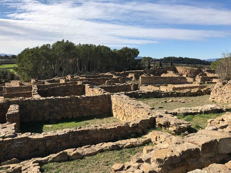 yacimiento iberico Ullastret Catalunya