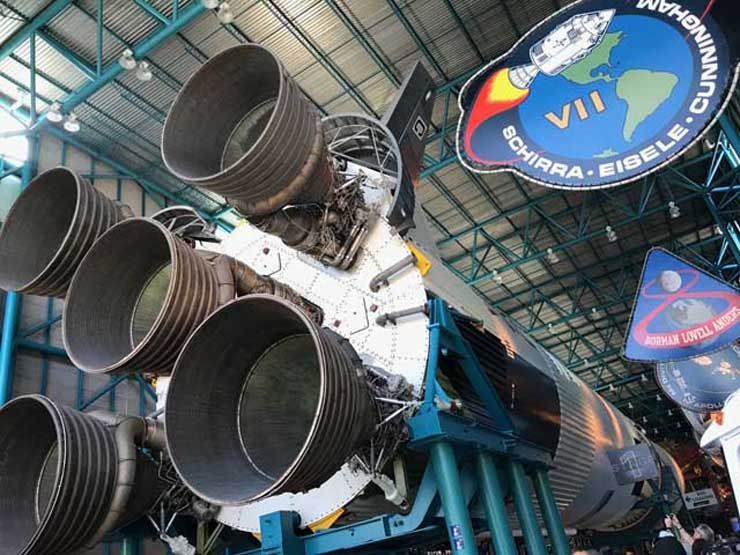 Apollo Saturn V Center NASA Florida 7