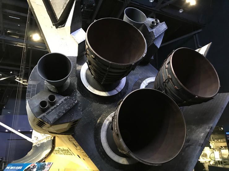 Atlantis Space Shuttle motor