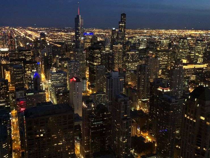 Chicago-anochecer
