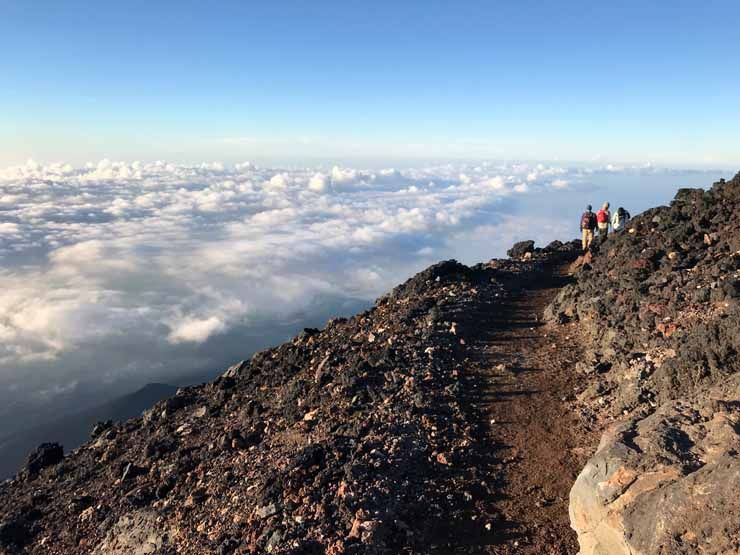 Fuji Yoshida Trail cima