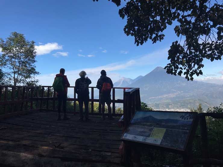 Volcan Acatenango y Fuego