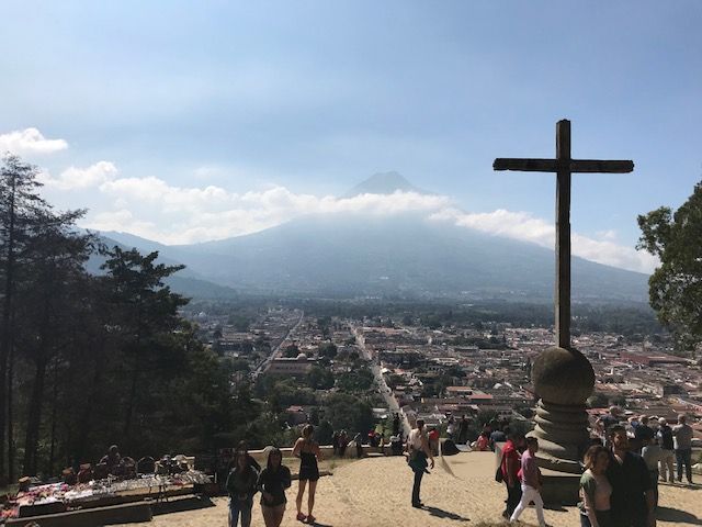 Antigua Guatemala cerro de la cruz