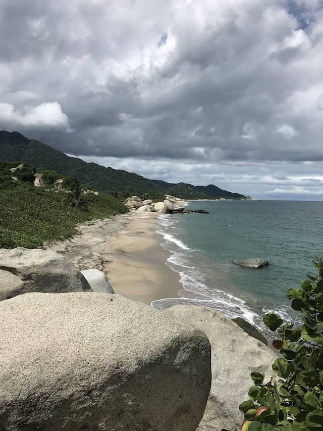 Playa Arenilla del parque nacional Tayrona Playa Arenilla del parque nacional Tayrona